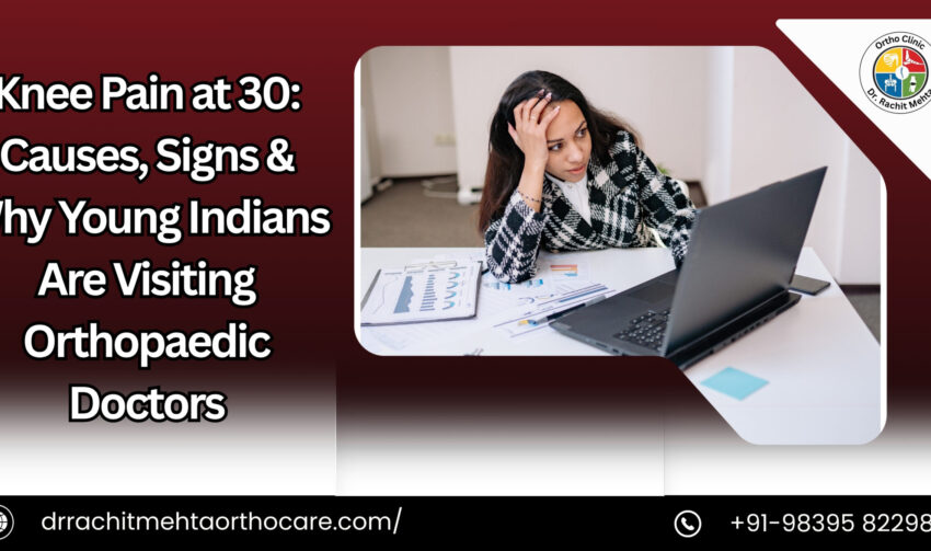 Best orthopedic surgeon in Kanpur (2) Knee pain at 30 in young Indian adult
